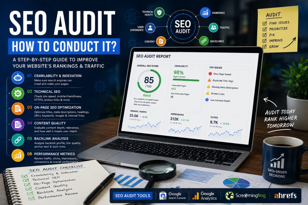 SEO Audit: A Complete Guide to Improve Your Website Rankings in 2026
