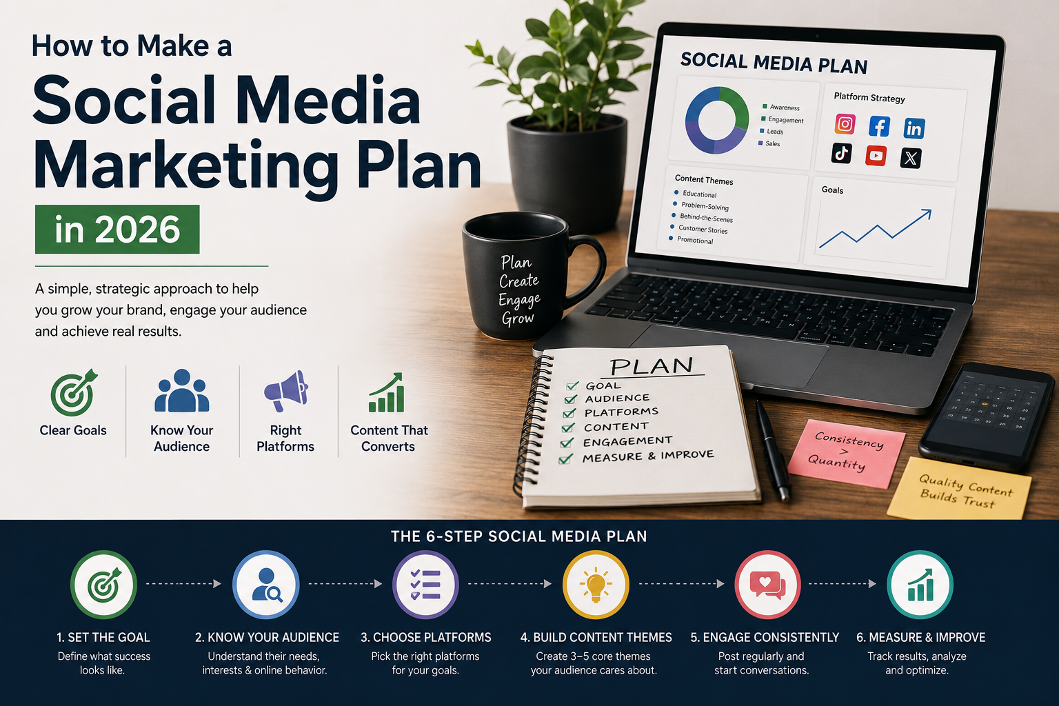 How to Create a Social Media Marketing Strategy in 2026