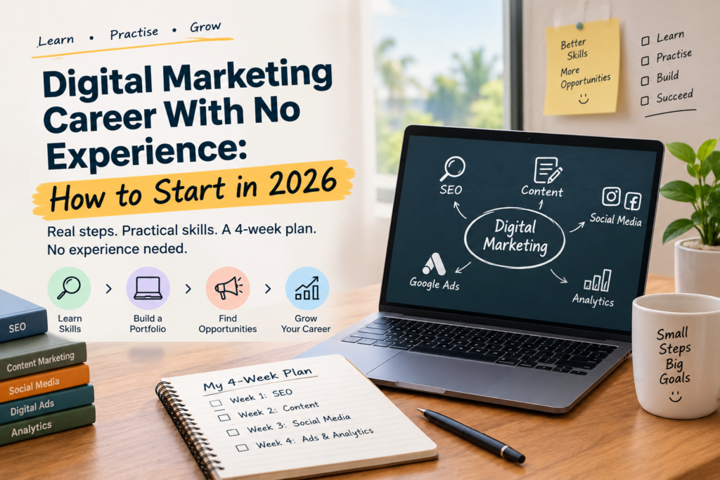 digital marketing career with no experience bibin blog